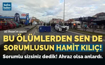 Sorumlu Sizsiniz Dedik! Ahraz Olsa Anlardı