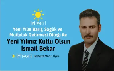 İsmail Bekar'dan Yeni Yıl Kutlaması