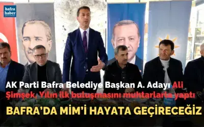 Ali Şimşek: Bafra’da Mim’i Hayata Geçireceğiz