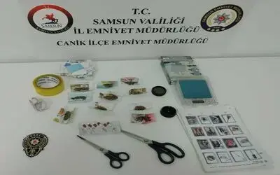Üst aramasında yakayı ele verdiler
