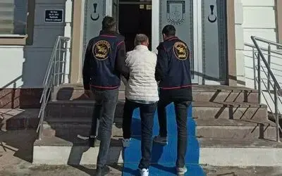 12,5 yıl hapis cezası ile aranan şahıs öandarmaya yakalandı
