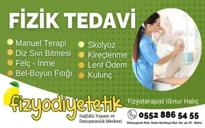 Fizyodiyetetik Fizik Tedavi Hizmetleri