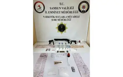 Samsun’da uyuşturucu operasyonu: 2 gözaltı
