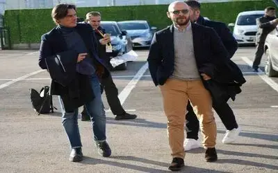 A Milli Futbol Takımı Teknik Direktörü Montella Samsun’da temaslarda bulundu
