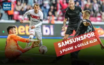 Trendyol Süper Lig: Samsunspor: 2 - Sivasspor: 0 