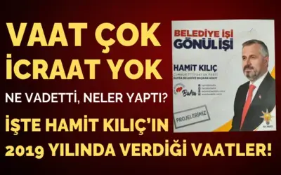 Vaat Çok İcraat Yok!