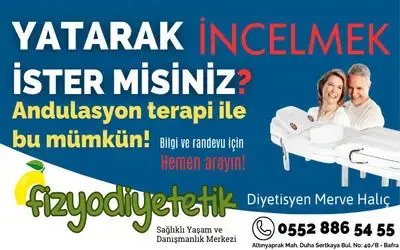 Fizyodiyetetik Andulasyon Terapi Hizmetleri