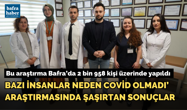 Bazı insanlar neden Covidolmadı araştırmasında şaşırtan sonuçlar - Samsun’da bilim adamları tarafından yaklaşık 3 bin hasta üzerinde yapılan çalışmada ‘insanların neden Covid olmadığı’ araştırıldı. Kırsalda yaşayan, eğitim seviyesi düşük olan, daha çok meyve tüketen ve korona ile ilgili haberleri takip etmeyenlerin virüse yakalanmadığı görüldü.