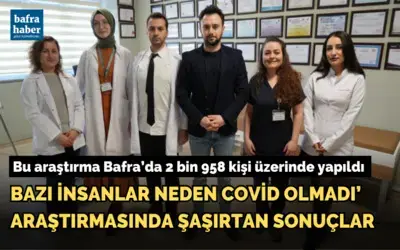 Bazı insanlar neden Covid olmadı araştırmasında şaşırtan sonuçlar