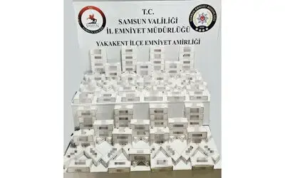 Samsun’da 41 bin adet kaçak makaron ele geçirildi
