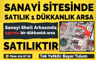 Bafra'da Satılık 150 Metrekare Arsa