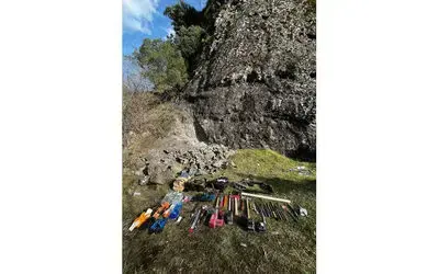 Samsun’da kaçak kazı yapan 4 kişi yakalandı
