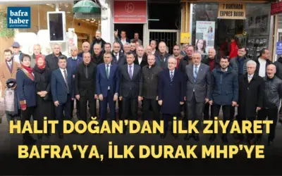Halit Doğan’dan Bafra’ya Çıkarma
