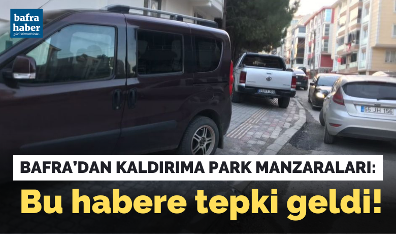 Bafra'dan Kaldırıma Park Manzaraları