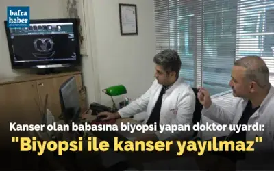 Kanser olan babasına biyopsi yapan doktor uyardı: "Biyopsi ile kanser yayılmaz"