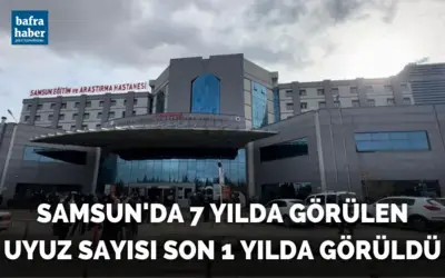 Samsun’da 7 yılda görülen uyuz sayısı son 1 yılda görüldü