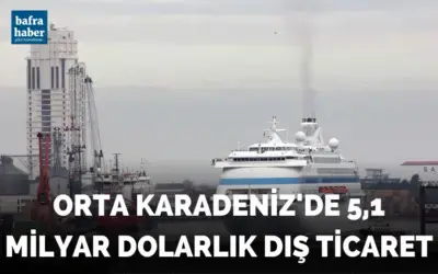 Orta Karadeniz’de 5,1 milyar dolarlık dış ticaret
