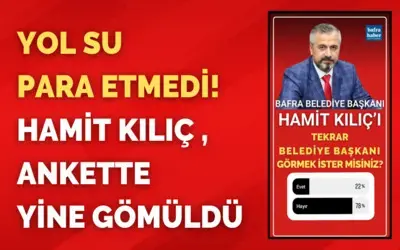 Yol Su Para Etmedi! Hamit Kılıç Memnuniyet Anketinde Yine Gömüldü