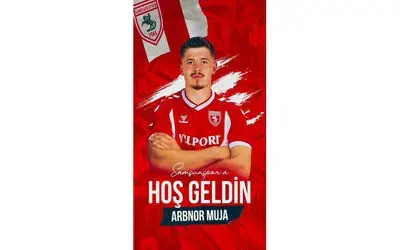 Arbnor Muja, Samsunspor’da
