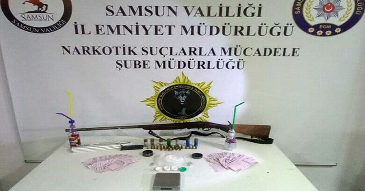 Bafra'da uyuşturucu operasyonu: 1 gözaltı