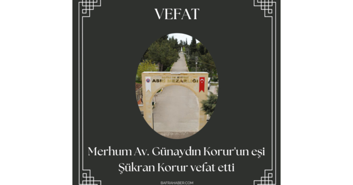 Şükran Korur Vefat Etti
