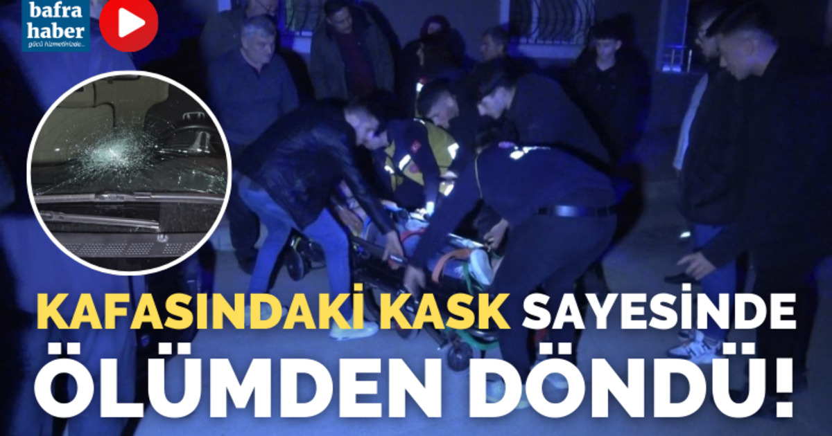 Otomobil ile motosiklet çarpıştı: 1 yaralı