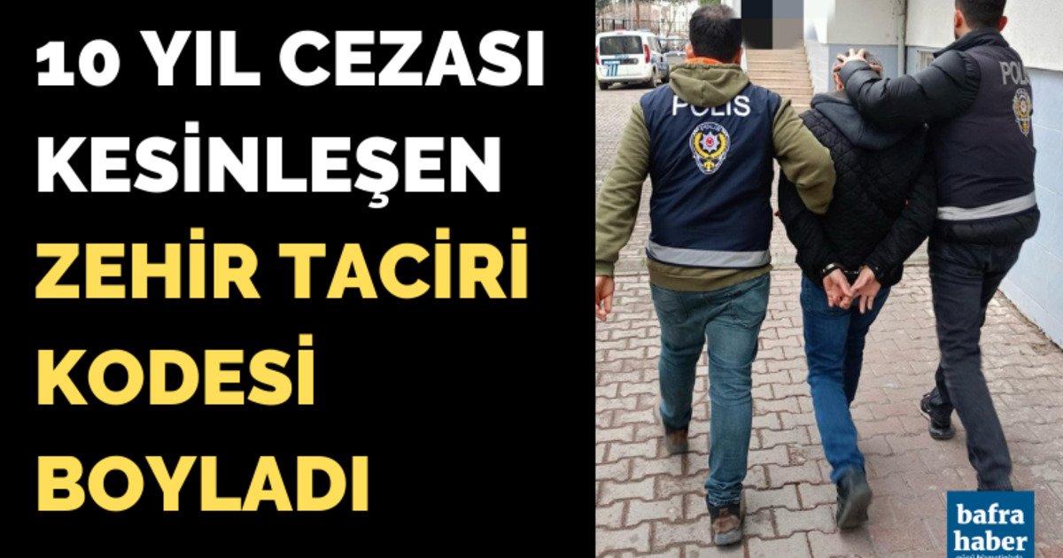 10 yıl 5 ay hapis cezası bulunan şahıs yakalandı