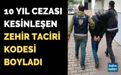 10 yıl 5 ay hapis cezası bulunan şahıs yakalandı