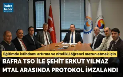Mesleki Gelişim İçin Bafra Tso İle İş Birliği Projesi Hayata Geçiyor