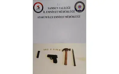 Silahlı şahsın elinden KADES kurtardı
