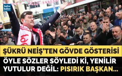 Şükrü Neiş’ten Gövde Gösterisi