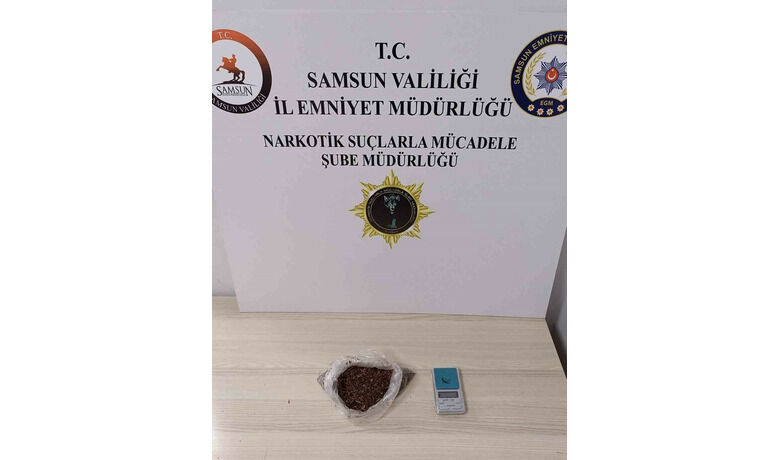 Evinde uyuşturucu elegeçen şahıs gözaltına alındı - Samsun’da evinde uyuşturucu madde ele geçen bir kişi polis tarafından gözaltına alındı.
