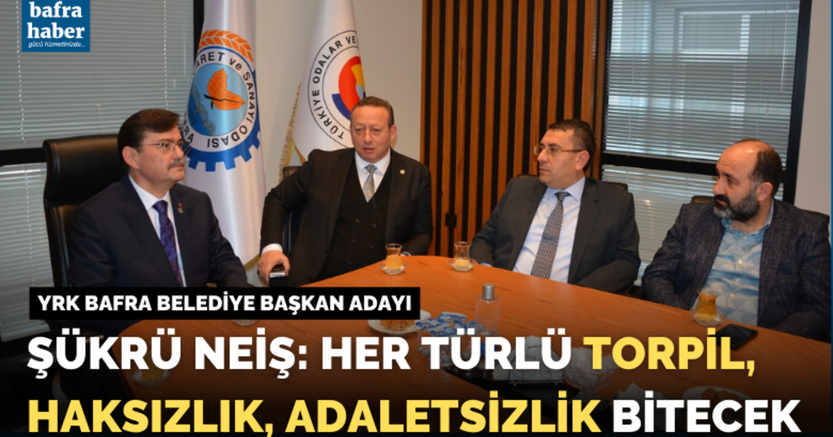 Şükrü Neiş: Her Türlü Torpil, Haksızlık, Adaletsizlik Bitecek