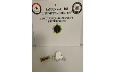Samsun’da kokain ele geçirildi: 3 gözaltı
