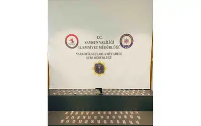 Samsun’da bin 298 adet sentetik ecza ele geçirildi
