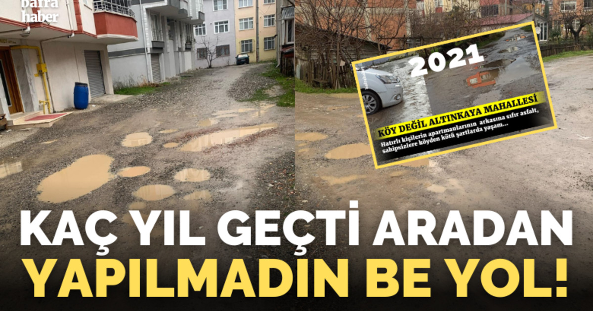 Kaç yıl geçti aradan yapılmadın be yol