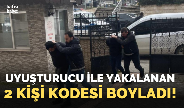 Uyuşturucu ile yakalanan 2 kişi tutuklandı - Samsun’un Bafra ilçesinde uyuşturucu ile yakalanan 2 kişi, çıkarıldıkları mahkemece tutuklandı.