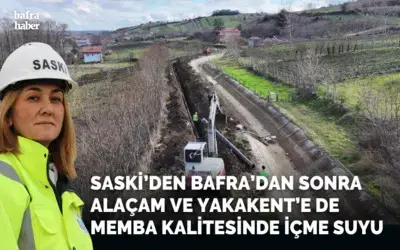 Samsun’da 2 ilçeye daha memba kalitesinde içme suyu