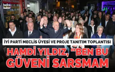 Bafra İyi Parti Meclis Üyesi Ve Proje Tanıtım Toplantısı
