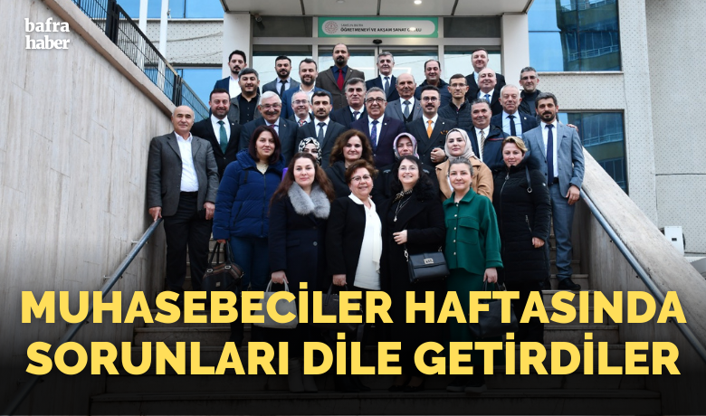 Muhasebeciler Haftası Bafra’da Kutlandı