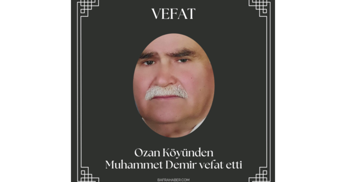Muhammet Demir Vefat Etti