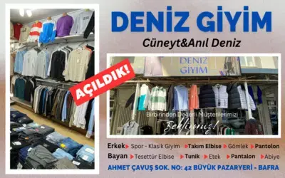 Deniz Giyim Açıldı
