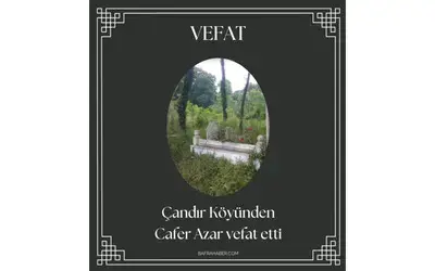 Cafer Azar Vefat Etti