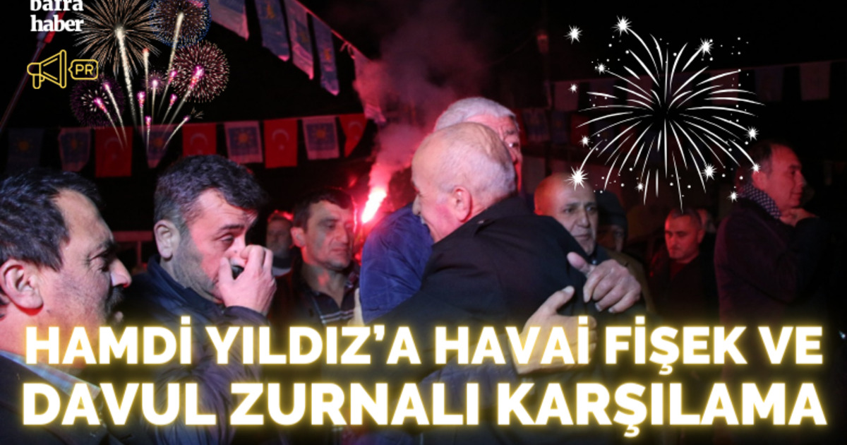 Hamdi Yıldız Başkan Gibi Karşılandı