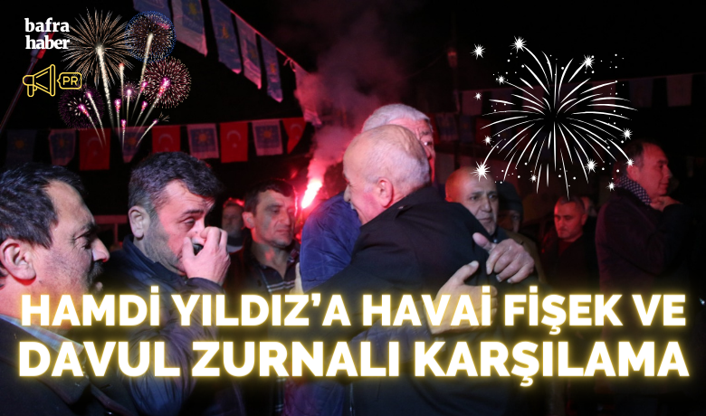 Hamdi Yıldız Başkan Gibi Karşılandı - Tanıtımdır. İYİ Parti Bafra Belediye Başkanı Hamdi Yıldız, darboğaz köyüne yaptığı ziyarette başkan gibi karşılandı.