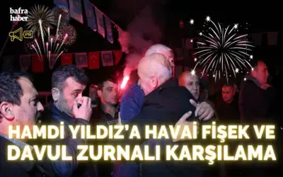 Hamdi Yıldız Başkan Gibi Karşılandı