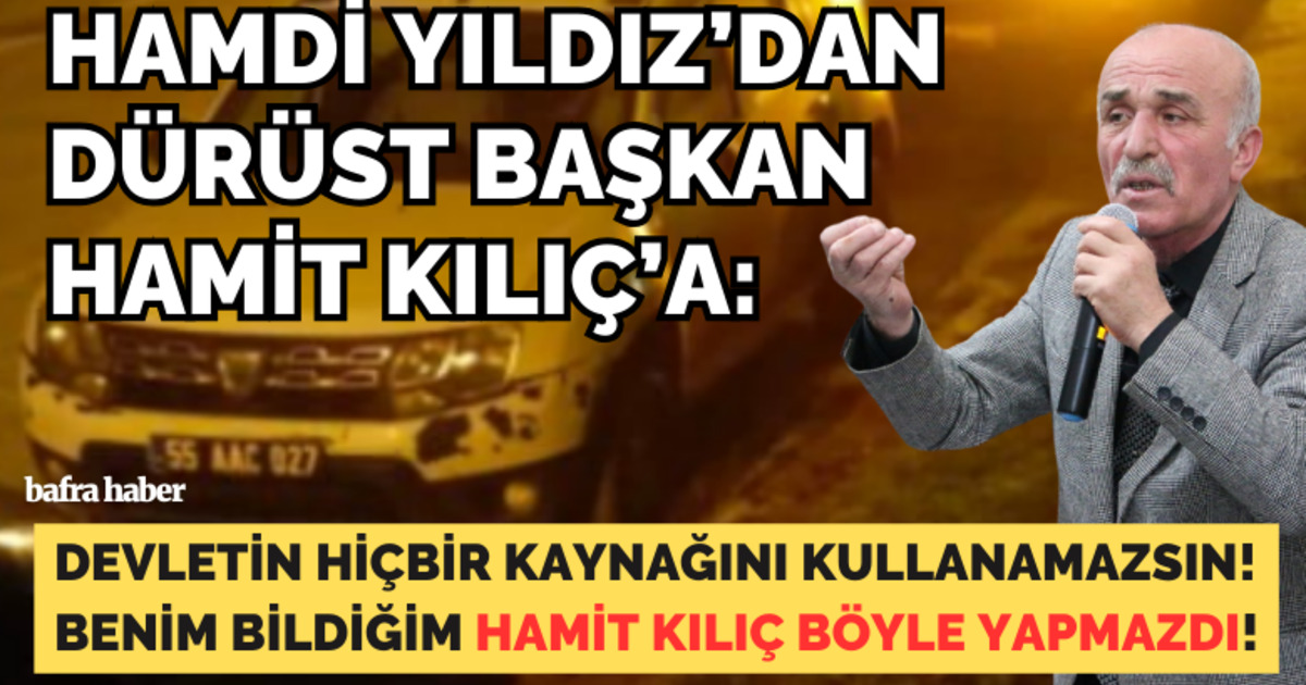 Hamdi Yıldız, Belediyenin Kaç Aracını Seçim Çalışmalarında Kullanıyorsunuz