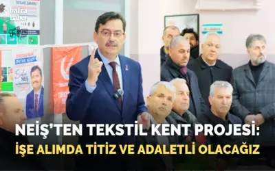 Şükrü Neiş’ten Tekstilkent Projesi