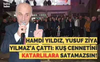 Hamdi Yıldız, Yusuf Ziya Yılmaz’a Çattı. Kuş Cennetini Katarlılara Satamazsın!
