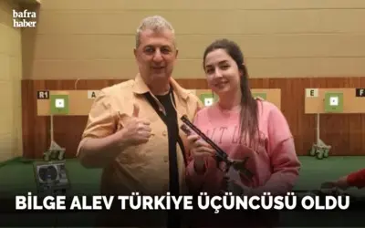 Bilge Alev Türkiye üçüncüsü oldu